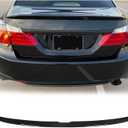 ECOTRIC Rear Trunk Spoiler Wing Compatible with 2013-2017 Honda Accord 4 Door Sedan