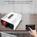 LVYUAN 3000 Watt Power Inverter 12V to 110V 120V DC to AC Converter for Home RV Vehicle Outdoor Camping Car Power Inverter with 4 AC Outlets, LCD Display, USB Charge Port, Remote Control