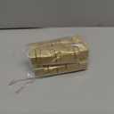 Ripeng 24 Pcs Gold Table Number Holders Wooden Place Card Holder Bulk Mini Hexagon Table Top Stand for Wedding Photo Menu Clips Display Office Banquet Birthday Party Restaurant