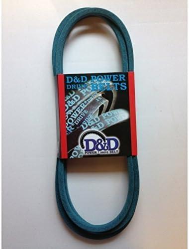 D&D PowerDrive DURA-Ultimate L428 Aramid V Belt, 4LK 1/2 x 28in OC (AK26), Compatible with Industrial Machinery, Heavy-Duty Equipment