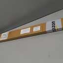 AOSKY No Drill Cordless Blackout Cellular Shades, 47" W x 48" H, Black