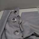 NICETOWN Light Gray Blackout Curtains 84 inch Long for Bedroom - Thermal Insulated Solid Grommet Light Blocking Window Curtains & Drapes for Living Room (2 Panels, 52 x 84 Inch, Silver Grey)