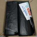 Reli. 55-60 Gallon Trash Bags Heavy Duty | 50 Bags | 50-60 Gallon | Large Black Garbage | Made in USA