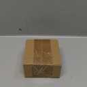 100 White Tags with String Attached - #1, 2 3/4 x 1 3/8, Paper Blank Hang Labels with String and Reinforced Eyelet