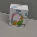 MIDOLA Kids Headphones Bluetooth 5.4 Wireless 68H Play Time Volume Limit 85/94dB Over-Ear Foldable Headset,Type-C Fast Charging,with Wired Aux Mic for Toddler Child Pad Tablet Blue