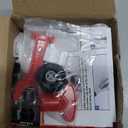 Kitchen Faucet Spray Head Replacement, Pull Down Faucet Head Replacement with 15 Adapters, 3 Function Spray Nozzle for Kitchen Faucet, Replacement Pull Out Faucet Head, Brushed Nickel