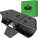 Stereo Headset Adapter for Xbox,Xbox Headset Adapter, Xbox Mic Adapter,Xbox Controller Headset Adapter for Xbox One/One S/X/Elite 1/ Elite2/ Series S/X Controller-Game Sound & Voice Chat