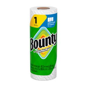 Bounty Paper Towels White, One Roll