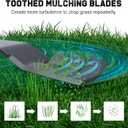 Grasscool 942-04053C Mower Blades for Cub Cadet 50 Inch Zero Turn Cutting Deck Mowers Replace 742-04053c