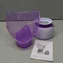 Facial Steamer for Face, Face Steamer for Facial Deep Cleaning, Nano Ionic Facial Steamer for Unclogs Pores, Hydrating (Purple, Include Blackhead Remover Kit, Brush, Headband)