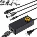 Carsty Hoverboard Charger, Electric Scooter Charger, Wheelchair Charger | Universal 3in1 Fast Charging Solution | 24V 2A