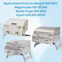 BBQration Grill Parts for Nexgrill 820-0033 820-0033M