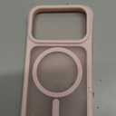 ORNARTO Magnetic for iPhone 17 Pro Case | 20FT Drop Protection, Compatible with MagSafe | Slim Translucent Matte Anti-Fingerprint Shockproof Cover for iPhone 17 Pro 6.3 inch, Chalk Pink