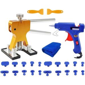 Dent Pullers for Bodywork Plastic Pullers Kit for Paintless Dents for Car Body Sheet Metal Repair Tools for Automatic Hail Hole Removal
