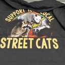 Support Local Street Cats! Raccon, Skunk T-Shirt Size XL