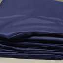 sancua Navy Blue Round Tablecloths 120 Inch, 6 Pack - Circle Fabric Cloth Table Cloths for Wedding Party Banquet Birthday, Washable Polyester Table Cover (Fit 30-72 Inch Tables)