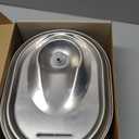 PETLIBRO Stainless Steel Cat Water Fountain, 101oz/3L Pet Water Fountain for Cats Inside, Food-Grade Dog Water Fountain, Automatic Cat Water Dispenser (Metal)