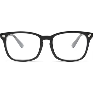 livho High Tech Blue Light Glasses - Advanced 99% Blue Light Blocking Computer Glasses - Anti Eyestrain & UV Glare Protection Black