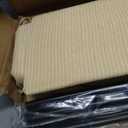 TANG 10'x12' Pergola Shade Cover Replacement Canopy for Patio Deck Sunshade Universal Shade Cloth with Grommets for Garden, Sunscreen Fabric with Weighted Rods(Beige)