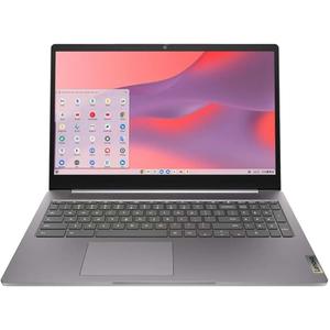 Lenovo IdeaPad 3i Chromebook 15.6" FHD Laptop, Intel Celeron N4500, 4GB Memory, 64GB eMMC, Intel UHD Graphics, Chrome OS, Artic Grey