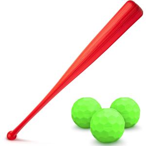 GoSports LotBall Backyard Baseball Bat and Ball Set - Plastic Baseball Game for Kids