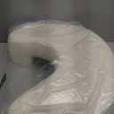 Jaxmoon Side Sleeper Pillow for Shoulder Pain Relief, Rotator Cuff Pillow with Arm Channels for Shoulder & Neck Support, Knee Pillow for Adults Between Legs, Ergonomic Memory Foam Pillow, Cream White