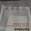 Shower Splash Guard Kit, Large Splash Guards for Bathtub Waterproof Self-Adhesive Shower Corner Guards to Keep Water in Shower or Bath, Pack of 2 (9.25 x 9.25 inches) (White)