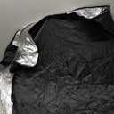 Windshield Sun Shade for Car, SUV & Truck  Patented Design Blocks 99% UV Rays & Heat | 240T Reflective Polyester Sunshade with Storage Bag | Keeps Vehicle Interior Cool | Universal Fit L(64" x 34")
