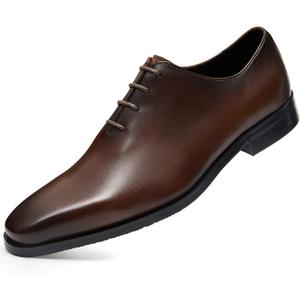 Men's Dress Shoes Oxford Formal Leather Shoes for Men (10.5, Dark Brown) Men's Dress Shoes Oxford Formal Leather Shoes for Men (10.5, Dark Brown)