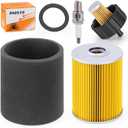 Air Filter & Oil Filter w/Gasket for Yamaha Golf Cart G2 G5 G8 G9 G11 1985-1995
