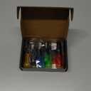 5 Pack Torch Lighter Mini Refillable Butane Lighters Single Jet Flame 45 Rotatable Torch Lighters Windproof Adjustable Butane Gas Lighter for Candle Camping Fireplace Party BBQ Grill(Without Fuel)