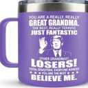 LIZAVY Mothers Day Gifts for Grandma from Grandkids - Great Grandma Gift - Birthday gifts for grandma Mug 14Oz