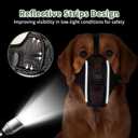 Mayerzon Dog Muzzle, Patented Mesh Muzzle with Panting Room for Large Medium Small Sized Dogs, Soft Mouth Guard to Prevent Biting Eating for Grooming Vet Visit Walking, Reflective and Full Covered, Small