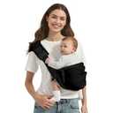 Holaraon Toddler Carrier Sling Carry for 8-40lbs, Adjustable Baby Carrier Sling One Size Fit All, Hip Seat Newborn Baby Carrier Breathable & Ergonomic Design, Black