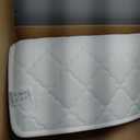 52x27.5 Premium Mattress, NOT for Twin/Twin XL/Full Size Bed,100% Knitted Fabric, 5" Thick Firm Soft High Density Foam Mattress, Odorless and Steady, Edge Reinforced, Pure White