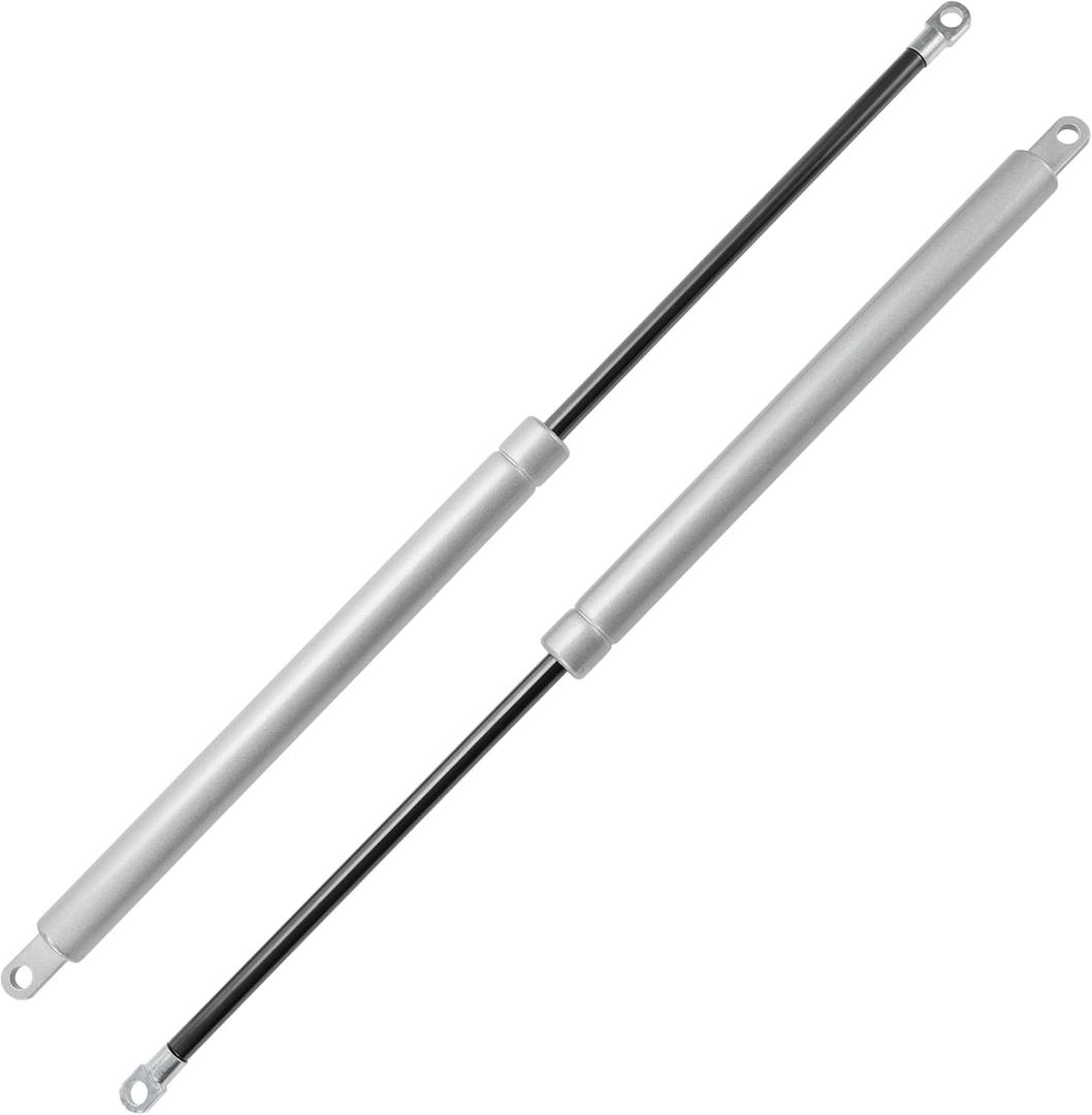 Motoforti 20inch/ 500mm 202Ib/ 900N/ 90kg Lift Supports Struts Gas Springs for Car Tailgate Camper Lid Boat Hatch Window Lid Under Bed Lifting Tool Box Lid Silver Tone 2Pcs