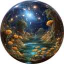 Wooden Puzzles for Adults - Crystal Ball World Wood Puzzles Adult - Unique Animal Shape Wooden Jigsaw Puzzles for Adults - Birthday Gifts for Puzzle Lovers, Family (11.4 * 11.4in-200 Pieces)