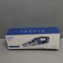 Handheld Vacuum Cordless, 15000PA Strong Suction Hand Held Car Vacuum Cleaner Rechargeable, Portable Hand Vacuum with Multi-Nozzles & Washable Filter for Home Office, Car, Pets (Gray & Deep Blue)