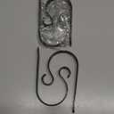 Christmas Stocking Holders for Mantle Set 4, Scratch-Free Christmas Stocking Holders for Fireplace Mantle,Multi-uses Stocking Hooks for Mantle,Mantel Stocking Holders Clip for Xmas Party Decorations (Nickel-4 Pack)