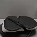 Office Chair Cushion for Tailbone & Low Back Pain Relief, Car and Truck Seat Cushion, Comfortable Foam and High Backrest, Suitable for Office Chairs, Cars, Trucks, and Home Chairs (Gray and White)