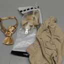 Honganda Baby Boys Gentleman Outfits Bow Tie Short Sleeve Button Up Romper + Overall Shorts Infant Wedding Cake Smash Clothes (12-18 Months, Khaki)