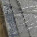 2x6 Non-Slip Entryway Area Rugs: Washable Stain Resistant Kitchen Carpet Low Pile Printed Doormat Soft Nursery Runner Vintage Abstract Floor Mat for Hardwood Bedroom Home Decor for Family(2x6,Blue)