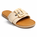 Sweet Life Women Slide Sandals Tan Brown, 8