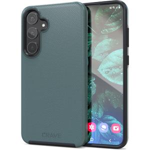 Crave for Samsung Galaxy S24 Plus Case, Shockproof Protection Dual Layer Case for Samsung Galaxy S24 Plus (6.7 inch) - Forest Green