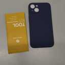 Miracase Designed for iPhone 14 Case with Screen Protector,[Upgraded Enhanced Camera Protection],Shockproof Liquid Silicone Case with Microfiber Lining, 6.1 inch,Dark Blue