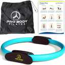 ProBody Pilates Fitness Circle  14 Inch Pilates Ring for Focusing on Toning Inner Thighs, Arms, and Core (Blue)