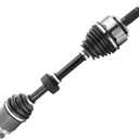 44306S9A000 1 PCS Front CV Axle Shaft Assembly (2.4L ONLY) For Honda Accord 2003 2004 2005 2006 2007, CR-V 2002 2003 2004 2005 2006, Front Left Driver Side, 44306S9AN00 NCV36123 66-4206