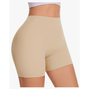 Womens Seamless Shaping Boyshorts Panties Tummy Control Shapewear Underwear Under Dress Shorts, Size 2XL