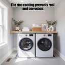 Wesiti 36 x 32'' Front Load Washer Drip Tray Galvanized Steel