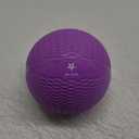 Yes4All Weighted Toning Balls for Exercise, Soft Medicine Balls for Exercise, Pilates, Yoga, Balance, Flexibility, 8lbs, Purple